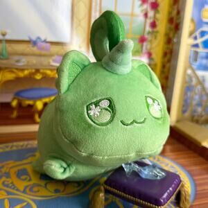 APHMAU MeeMeow | Limited Edition Green Unicorn Cat Plush